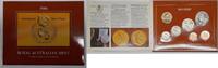 World Coins 1986 Australian Mint Set 7 UNC Coins in Royal Australian Mint Sleeve -