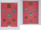 European Coins 1973 Great Britain Decimal Coins - 6 Coin Proof Set & Mint Token - NO Sleeve -