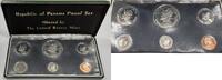 World Coins 1974 Republic of Panama Proof Coin Set With Six GEM Coins W/Presentation Case -