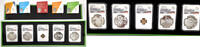 World Coins 2014 Lot of 5 Brazil Olympic Coins 5 Reais & 10 Reais NGC PF70 w/COAs in OGP -