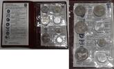World Coins Coins of Israel 7 Piece Souvenir Set Various Dates in OGP -