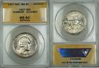 US Coins  1927 Vermont Commemorative Silver Half 50c ANACS MS-60 Det Cle... 637,51 EUR  + 22,33 EUR frais d'envoi