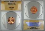 US Coins  1960-D/D Large Date RPM-1 Lincoln Memorial Cent 1c Coin ANACS ... 245,13 EUR  + 22,33 EUR frais d'envoi