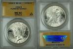 US Coins  1924 Peace Silver Dollar Coin $1 ANACS MS-60 Details Planchet ... 294,01 EUR  + 22,33 EUR frais d'envoi