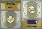 US Coins  1945-D/D RPM-2 DDO DIE 5 Wartime Silver Jefferson Nickel 5c Co... 484,27 EUR  + 22,33 EUR frais d'envoi