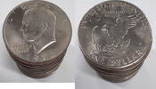 US Coins  1972 $1 Eisenhower 'Ike' Dollar Brilliant Uncirculated Roll of... 116,07 EUR  + 22,33 EUR frais d'envoi