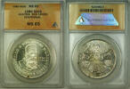 Weltmünzen 500 Schilling Austria Silver ANACS MS-65 Red Cross Centennial -