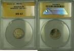 Weltmünzen 1 Dirham AH1313 Morocco Coin (AD 1895) ANACS MS 62 -
