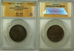 Weltmünzen 1 Cent 1888-H British North Borneo Coin ANACS AU-55 Details (B) -