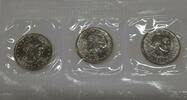 USA $1 Coin Susan B. Anthony Dollar Souvenir Set - 3 Coins P,D,S in OGP -