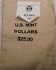 USA Dollar 1999-P Susan B Anthony Brilliant Uncirculated 25 Coins Official Mint Bag -