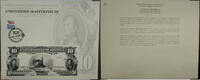 Briefmarken 1899 BEP souvenir card B 182 1994 ANA Unfinished Proposed $1... 19,71 EUR  + 21,47 EUR frais d'envoi