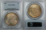 USA Dollar 1889 Morgan Silver PCGS MS-63, Toned, JT  212,58 EUR  + 21,47 EUR frais d'envoi