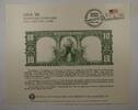 Briefmarken 1901 $ 1901 BEP Souvenir Card B 88 ANA 1986 MidYear back $10... 18,85 EUR  + 21,47 EUR frais d'envoi