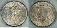 USA Half Dollar 1943 Walking Liberty Silver PCGS MS-64, Lightly Toned, N... 141,65 EUR  + 21,47 EUR frais d'envoi
