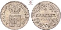 BAYERN Kreuzer Ludwig II., 1864-1886. -