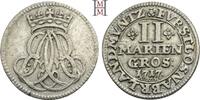OSNABRÜCK BISTUM 2 Mariengroschen 1717 Ernst August II. von York, 1716-1... 200,00 EUR  + 10,00 EUR frais d'envoi