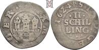 HAMBURG, Stadt. 2 Schilling 1624 Schön-sehr schön 40,00 EUR  + 10,00 EUR frais d'envoi