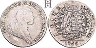 SACHSEN, Kurfürsten und Albertiner. Konventionstaler 1765 Friedrich Augu... 135,00 EUR  + 10,00 EUR frais d'envoi