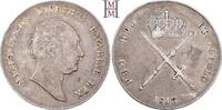 BAYERN Kronentaler 1813 Maximilian IV. (I.) Josef, 1799-1825. Feine Tönung, TTB