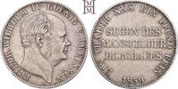 BRANDENBURG / PREUSSEN Ausbeutetaler 1859 A Friedrich Wilhelm IV., 1840-1861. Attraktive Tönung, TTB-SUP