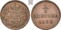 SCHWARZBURG-RUDOLSTADT 1/8 Kreuzer 1855 Friedrich Günther, 1807-1867. Le... 25,00 EUR  + 10,00 EUR frais d'envoi