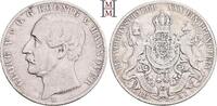 HANNOVER Georg V., 1851-1866. Vereinstaler 1857 B Sehr schön