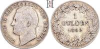 HESSEN-DARMSTADT Gulden 1842 Ludwig II., 1830-1848. Kl. Kr., sehr schön 70,00 EUR  + 10,00 EUR frais d'envoi