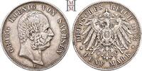 REICHSSILBERMÜNZEN 5 Mark 1903 E SACHSEN Georg, 1902-1904. Kl. RF, gutes... 95,00 EUR  + 10,00 EUR frais d'envoi