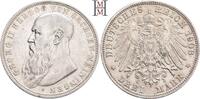 REICHSSILBERMÜNZEN 3 Mark 1908 D SACHSEN-MEININGEN Georg II., 1866-1914.... 200,00 EUR  + 10,00 EUR frais d'envoi