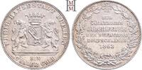 BREMEN, Stadt. Taler 1863 Feine Tönung, SUP