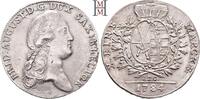 SACHSEN, Kurfürsten und Albertiner. Taler 1784 IEC Friedrich August III.... 245,00 EUR  + 10,00 EUR frais d'envoi