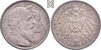 REICHSSILBERMÜNZEN 5 Mark 1906 (G) BADEN Friedrich I., 1856-1907. Dunkle... 165,00 EUR  + 10,00 EUR frais d'envoi