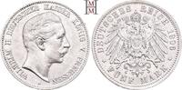 REICHSSILBERMÜNZEN 5 Mark 1906 A PREUSSEN Wilhelm II., 1888-1918. Gutes ... 75,00 EUR  + 10,00 EUR frais d'envoi