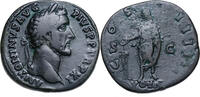 Antonius Pius (138-161) Æ Sesterz Rom, Kaiser opfert Patera über Tripod.... 149,00 EUR  + 10,00 EUR frais d'envoi