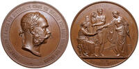 Franz Joseph I. (1848-1916) AE Verdienst-Medaille Preismedaille der Wiener Weltausstellung. Schwenzer -