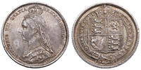 Victoria (1837-1901) Sixpence 1887 Crowned bust left. / Crowned coat of ... 69,00 EUR  + 9,00 EUR frais d'envoi