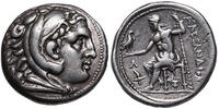 Alexander III. "the Great" (336-323 BCE) AR Tetradrachme unter Kassander. Amphipolis. Kantharos und Fackel Beizeichen -