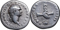 Domitian Caesar (69-81) AR Denar Rom. Handschlag vor AQUILA auf Prora. E... 120,00 EUR  + 10,00 EUR frais d'envoi