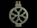 Byzantinischer Kreuz-Anh&auml;nger  ca. 6-10 Jh. Kettenglied einer &Ouml;llampe? G... 175,00 EUR  + 10,00 EUR frais d'envoi
