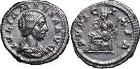 Julia Maesa (218-222) AR Denar Rom. PUDICITIA thront, h&auml;lt Zepter. Altsa... 120,00 EUR  + 10,00 EUR frais d'envoi