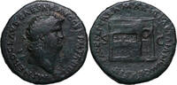 Nero (54-68) &AElig; Sesterz Rom, 62-68. JANUSTEMPEL ss- 440,00 EUR  + 15,00 EUR frais d'envoi