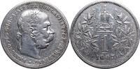 Franz Joseph I. (1848-1916) 1 Krone 1907 Wien. SELTEN! ss+ 298,00 EUR  + 15,00 EUR frais d'envoi