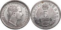 Franz Joseph I. (1848-1916) 5 Kreuzer 1864 A Wien. Fast Stempelfrisch! st- 120,00 EUR  + 10,00 EUR frais d'envoi