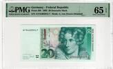 GERMANY 20 MARK 1993 PMG 65 EPQ 55,00 EUR  + 15,00 EUR frais d'envoi