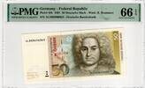 GERMANY 50 MARK 1991 REPLACEMENT PMG 66 EPQ 370,00 EUR  + 15,00 EUR frais d'envoi