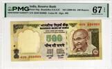 INDIA 500 RUPEES 2000-2002 PMG 67 EPQ 65,00 EUR  + 15,00 EUR frais d'envoi