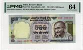 INDIA 500 RUPEES 1997 PMG 64 45,00 EUR  + 15,00 EUR frais d'envoi