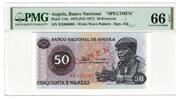 Angola 50 Kwanzas SPECIMEN -