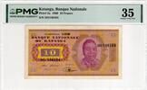 KATANGA 10 FRANCS 1960 PMG 35 80,00 EUR  + 15,00 EUR frais d'envoi